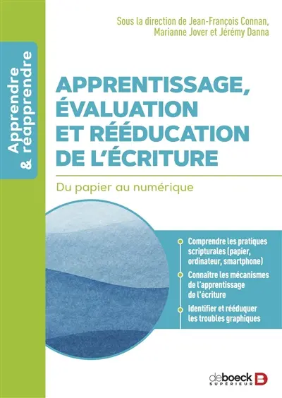 Apprentissage, évaluation et rééducation de l'écriture : du papier au numérique