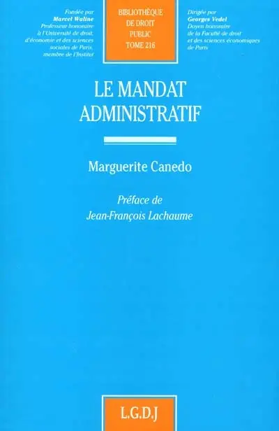 Le mandat administratif