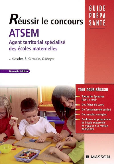 Réussir le concours ATSEM : Agent territorial spécialisé des écoles maternelles