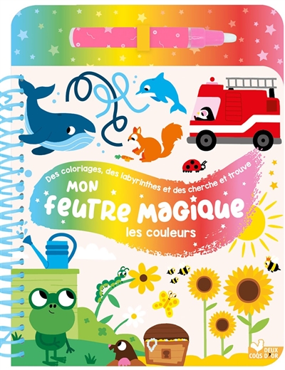 Mon feutre magique Les couleurs