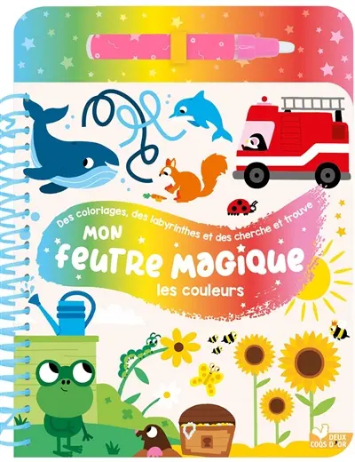 Mon feutre magique Les couleurs