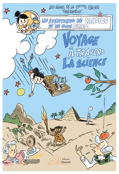 Les aventures de Candice et de son chat : voyage à travers la science