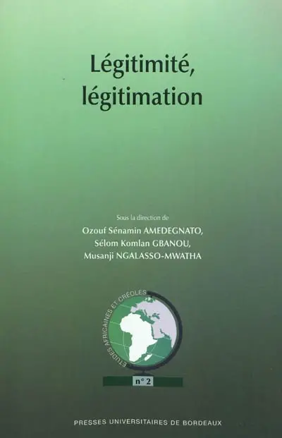 Légitimité, légitimation