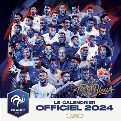 Le calendrier officiel 2024...