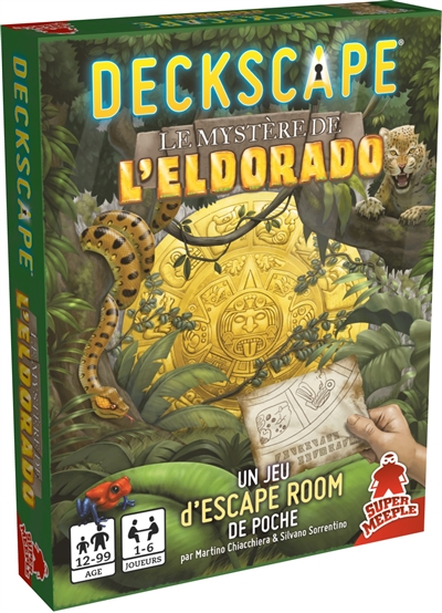 Deckscape. Le mystère de l'Eldorado : un jeu d'escape room de poche