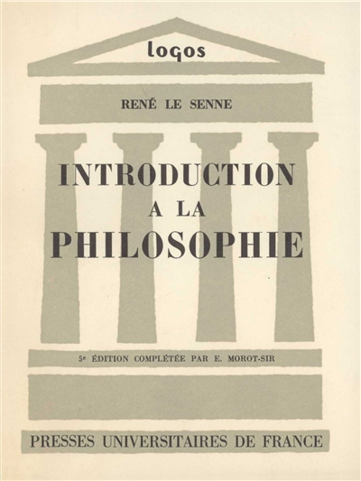 Introduction à la philosophie