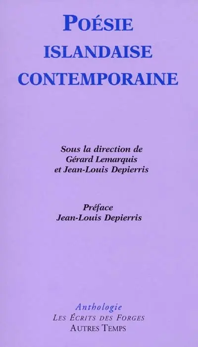 Poésie islandaise contemporaine