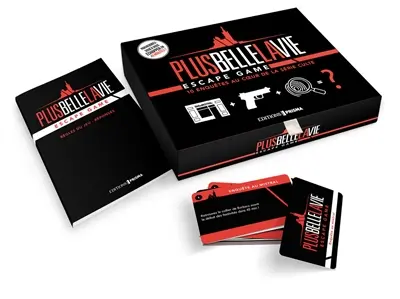 Plus belle la vie : escape game : 10 enquêtes au coeur de la série culte