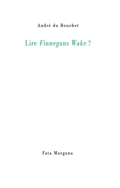 lire finnegans wake ?