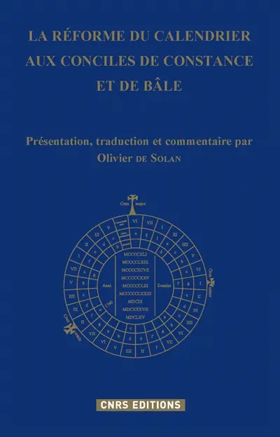 La réforme du calendrier aux conciles de Constance et de Bâle