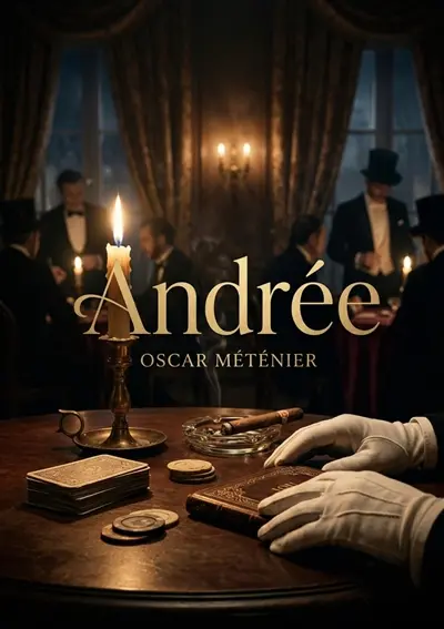 Andrée : La passion destructrice et les tourments d'une liaison interdite dans ce roman d'Oscar Méténier, explorant les bas fonds parisiens et les cercles de jeu.
