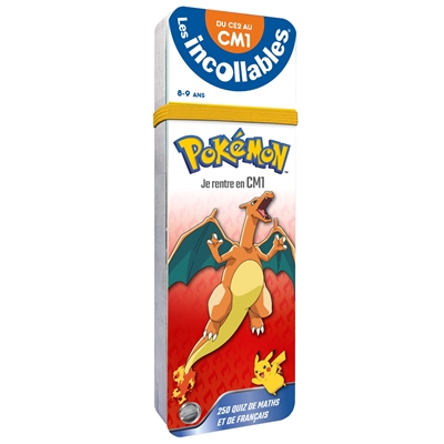 Pokémon : je rentre en CM1, 8-9 ans : du CE2 au CM1