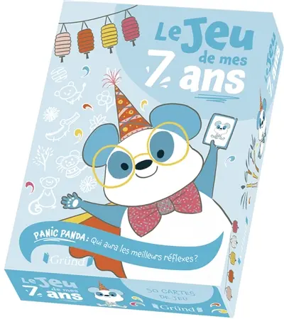 Le jeu de mes 7 ans : panic panda : qui aura les meilleurs réflexes ?