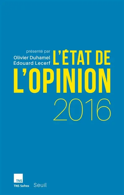 L'état de l'opinion : 2016