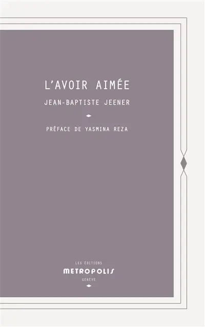 L'avoir aimée