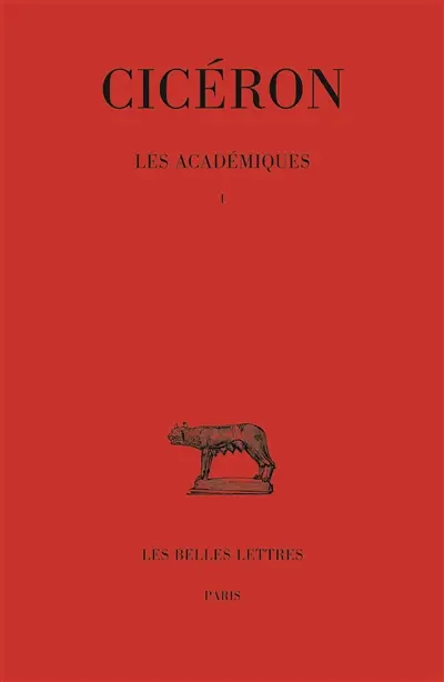 Les académiques. Vol. 1. Academicus primus
