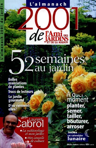 Almanach de l'Ami des jardins 2001