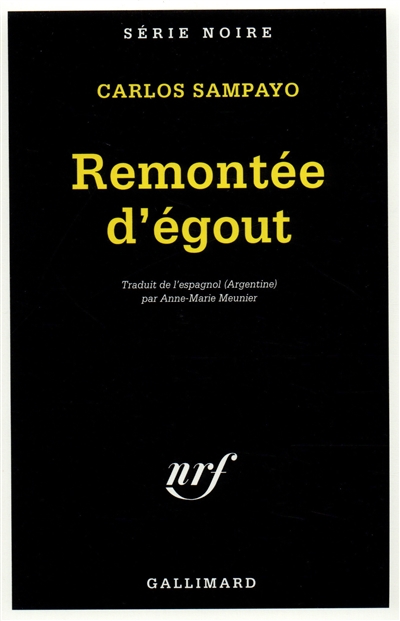 Remontée d'égout