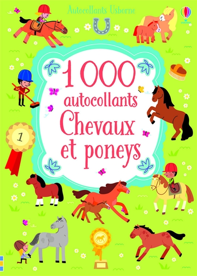 1.000 autocollants : chevaux et poneys