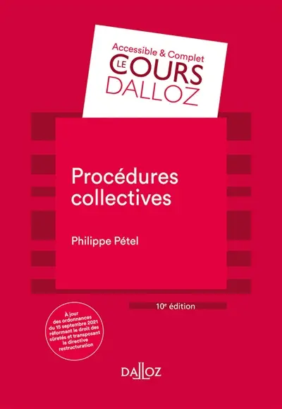 Procédures collectives