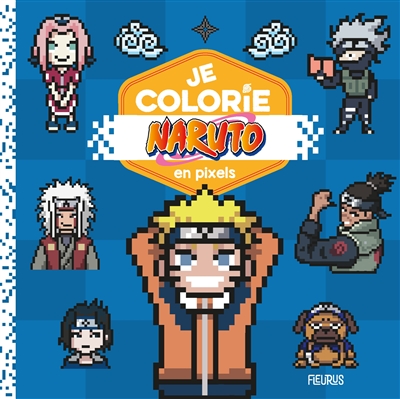 Je colorie Naruto en pixels
