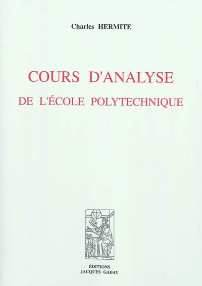 Cours d'analyse de l'Ecole polytechnique