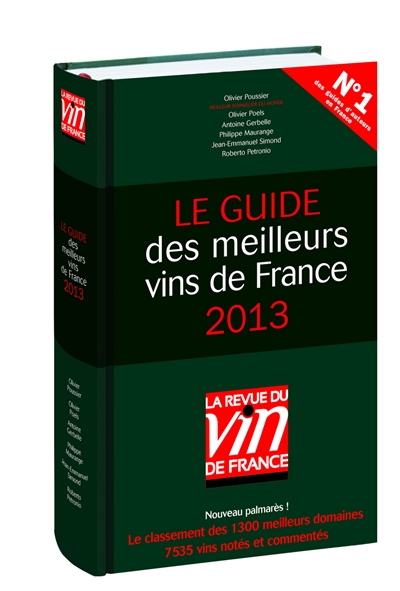 Les meilleurs vins de France 2013