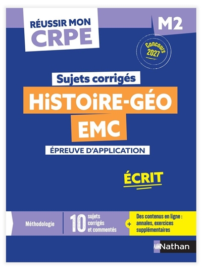 Sujets corrigés histoire,...