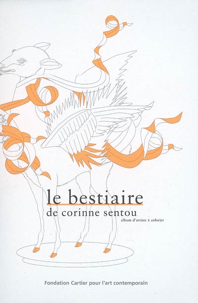 Le bestiaire de Corinne Sentou : album d'artiste à colorier