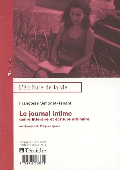 Le journal intime : genre littéraire et écriture ordinaire