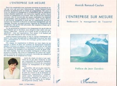 L'Entreprise sur mesure : redécouvrir le management de l'essentiel