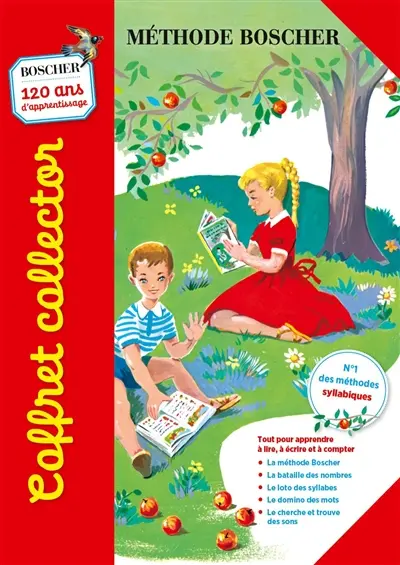 Méthode Boscher : tout pour apprendre à lire, à écrire et à compter : coffret collector