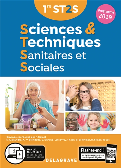 Sciences et techniques sanitaires et sociales, 1re ST2S : programme 2019