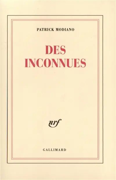 Des inconnues