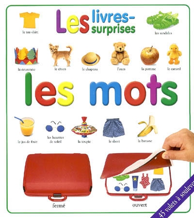 Les livres-surprises - Les mots