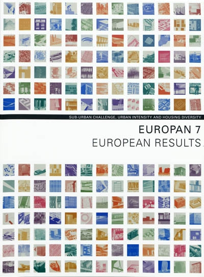 Europan 7, european results : sub-urban challenge, urban intensity and housing diversity