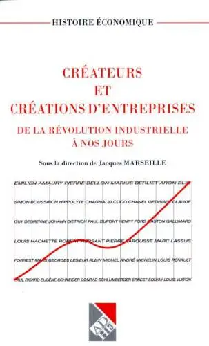 Créateurs et créations d'entreprises : de la révolution industrielle à nos jours