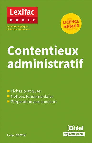 Contentieux administratif : licence & master