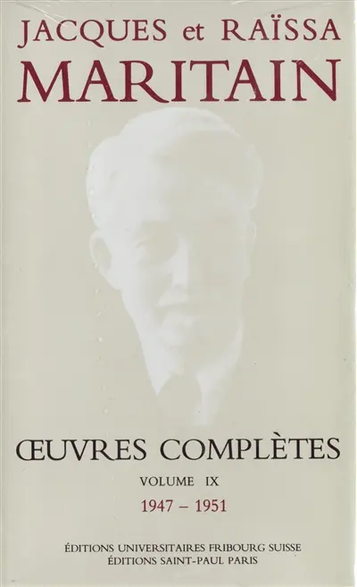 Oeuvres complètes. Vol. 9. 1947-1951