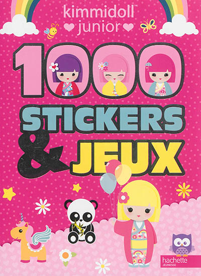 Kimmidoll junior : 1.000 stickers & jeux