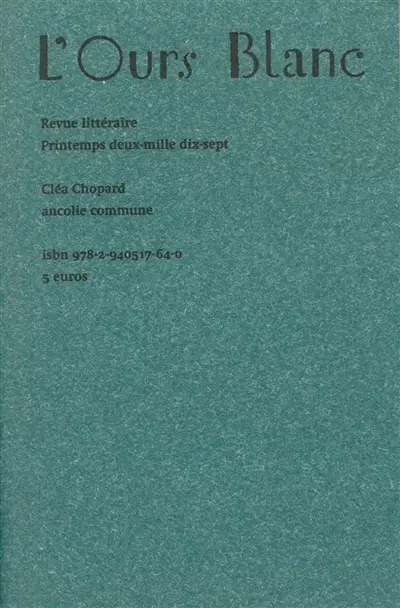 Ours blanc (L'), n° 15. Ancolie commune