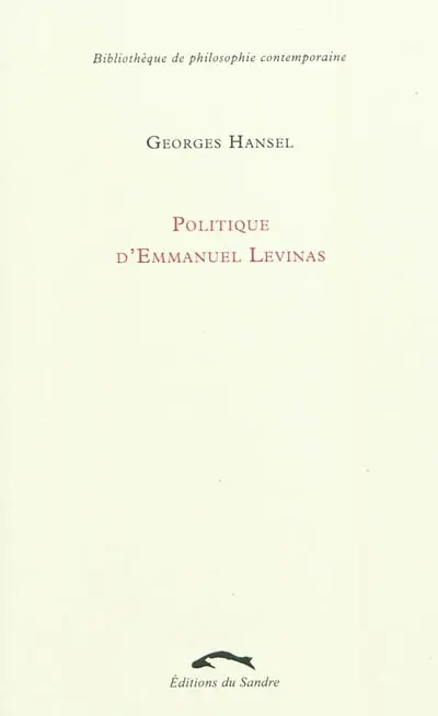 Politique d'Emmanuel Levinas