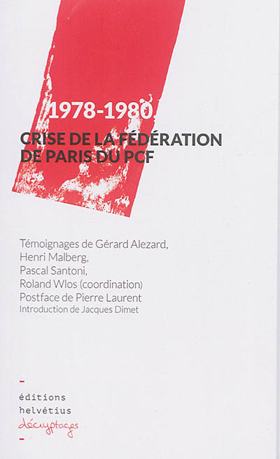 1978-1980, crise de la fédération de Paris du PCF
