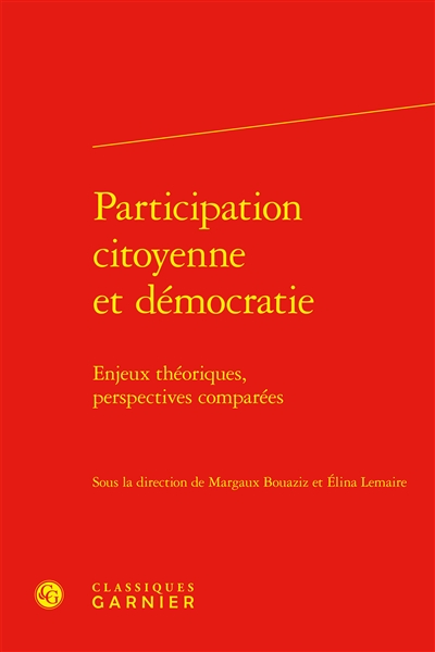 Participation citoyenne et...