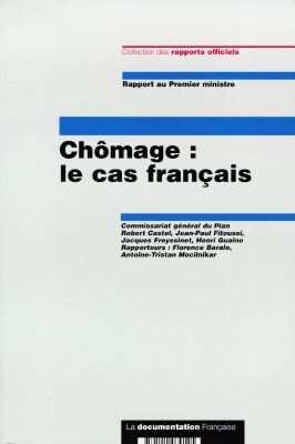 Chômage, le cas français : rapport au Premier ministre
