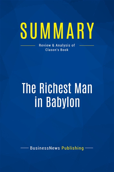 Summary : The Richest Man...