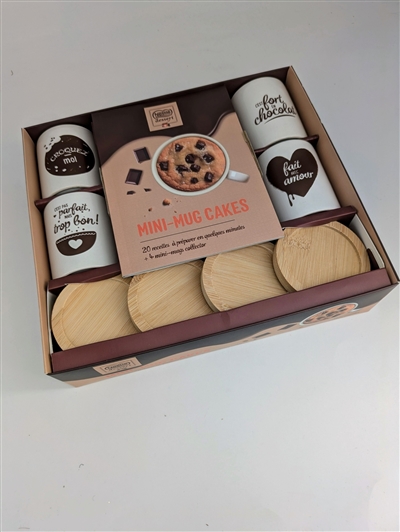 Coffret mini mugs Nestlé avec sous-mugs