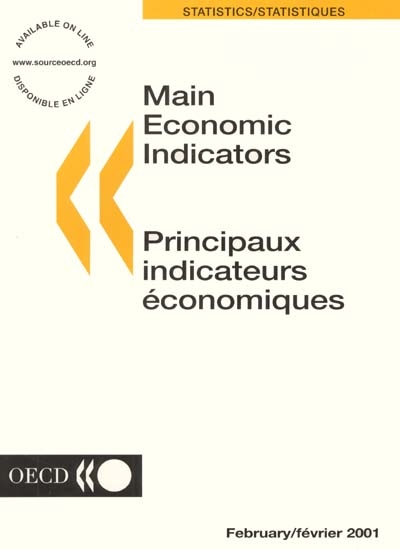 Main economic indicators = Principaux indicateurs économiques, n° 2 (2001). February 2001. Février 2001