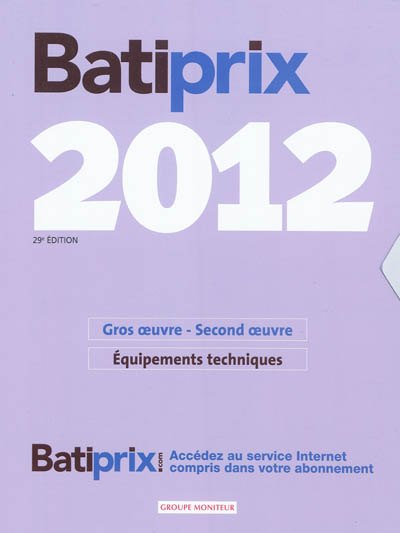 Bâtiprix 2012