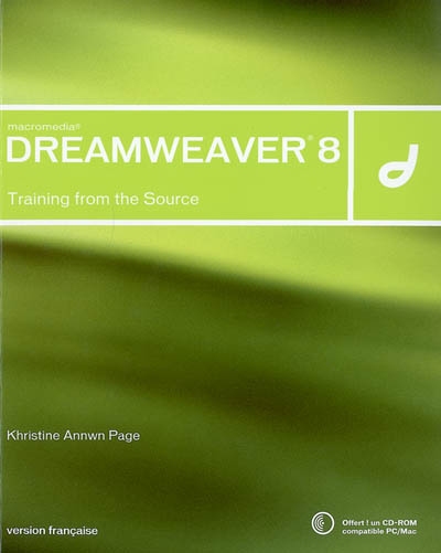Dreamweaver 8 : training from the source